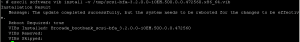 ESXi Driver Install result