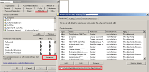 This error is not retriable. Additional information: Insufficient access rights to perform the operation